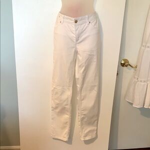 Chico's White Ankle & Cropped Jeans